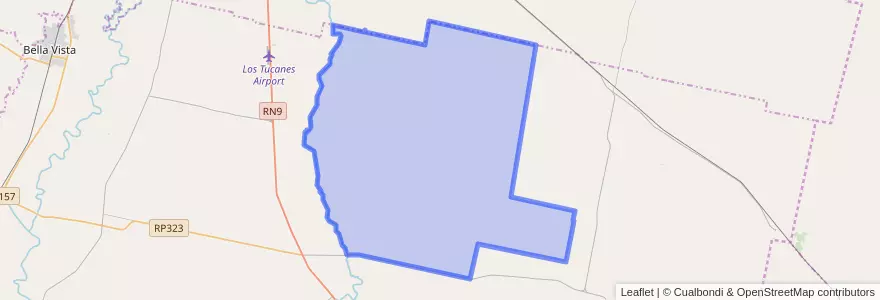 Mapa de ubicacion de Municipio de Agua Dulce y La Soledad.