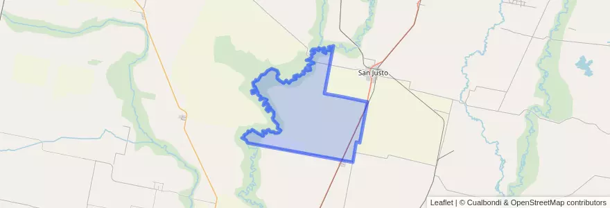 Mapa de ubicacion de Municipio de Angeloni.