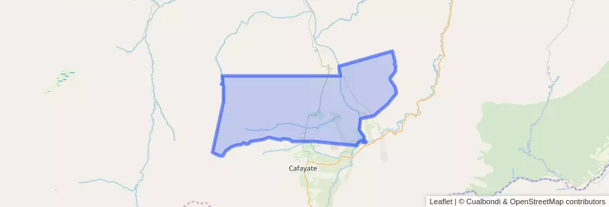 Mapa de ubicacion de Municipio de Animaná.