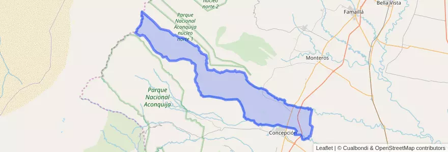Mapa de ubicacion de Municipio de Arcadia.