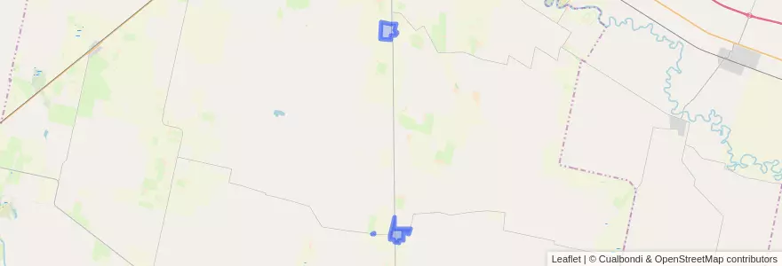 Mapa de ubicacion de Municipio de Ausonia.