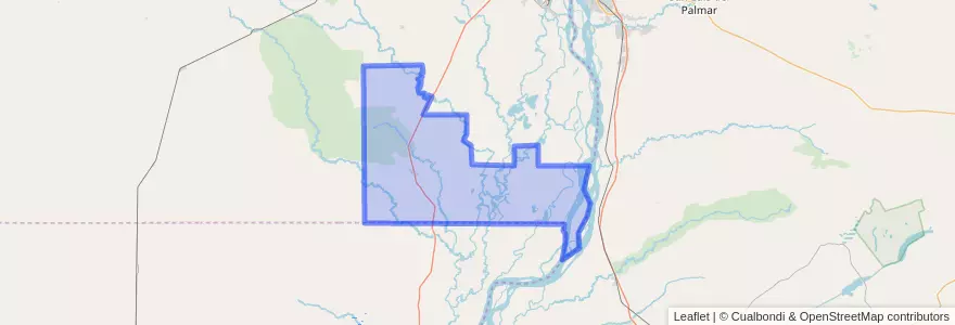 Mapa de ubicacion de Municipio de Basail.