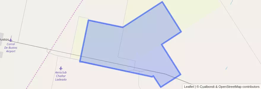 Mapa de ubicacion de Municipio de Berabevú.