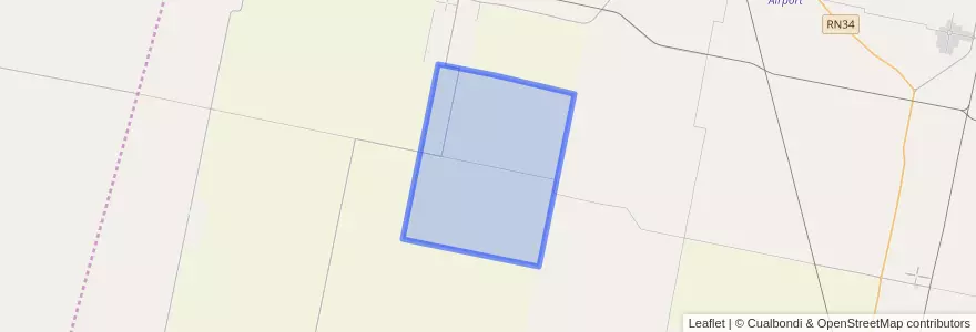 Mapa de ubicacion de Municipio de Colonia Bigand.