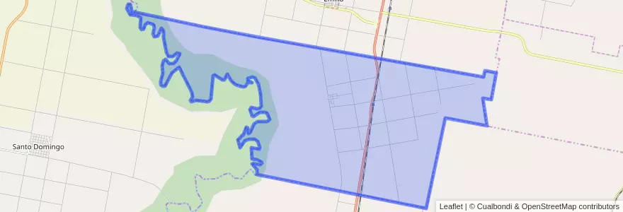 Mapa de ubicacion de Municipio de Cabal.