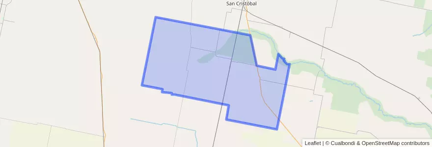 Mapa de ubicacion de Municipio de Capivara.