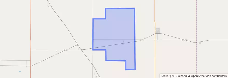 Mapa de ubicacion de Municipio de Ceballos.