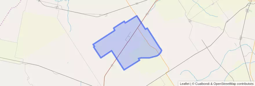 Mapa de ubicacion de Municipio de Chabás.