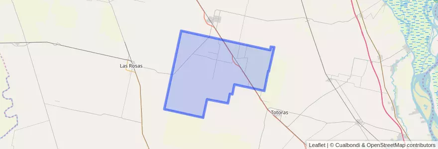 Mapa de ubicacion de Municipio de Classon.