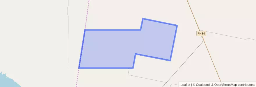 Mapa de ubicacion de Municipio de Colonia Ana.