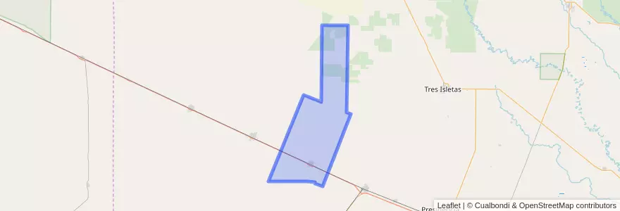 Mapa de ubicacion de Municipio de Concepción del Bermejo.