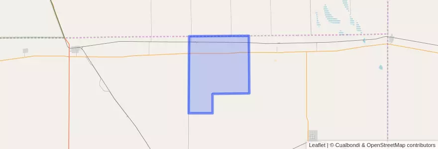 Mapa de ubicacion de Municipio de Coronel Hilario Lagos.