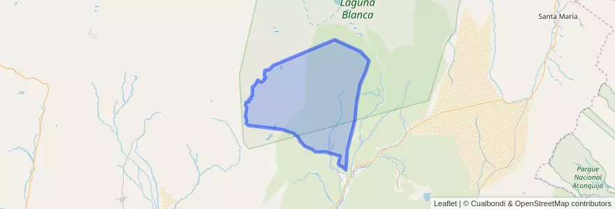 Mapa de ubicacion de Municipio de Corral Quemado.