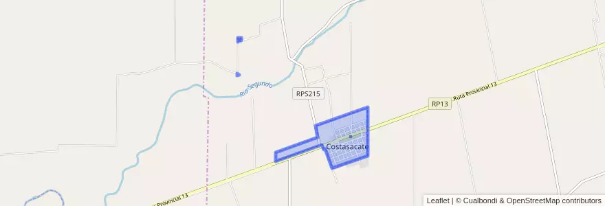Mapa de ubicacion de Municipio de Costasacate.