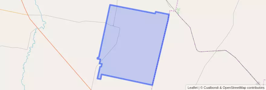 Mapa de ubicacion de Municipio de El Mojón.