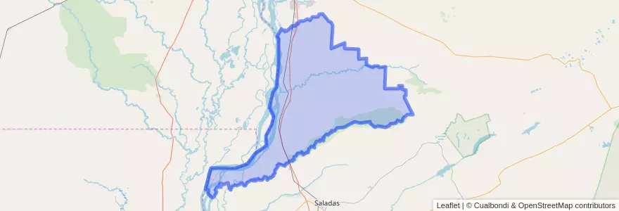 Mapa de ubicacion de Municipio de Empedrado.