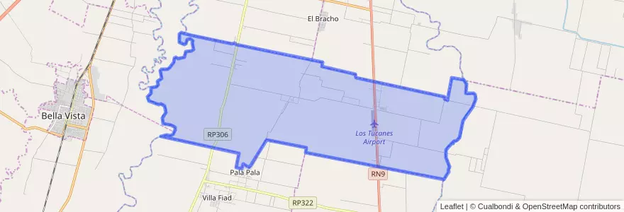 Mapa de ubicacion de Municipio de Esquina y Mancopa.