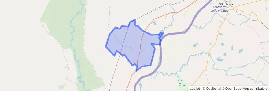 Mapa de ubicacion de Municipio de Estación Torrent.