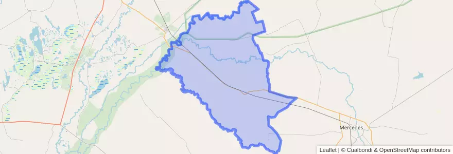 Mapa de ubicacion de Municipio de Felipe Yofre.