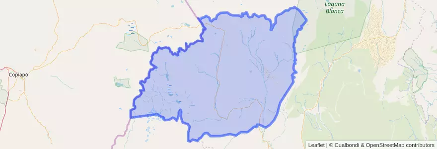 Mapa de ubicacion de Municipio de Fiambalá.