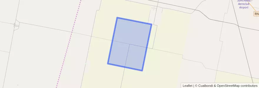 Mapa de ubicacion de Municipio de Fidela.