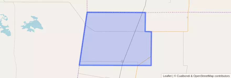 Mapa de ubicacion de Municipio de Gregoria Pérez de Denis.