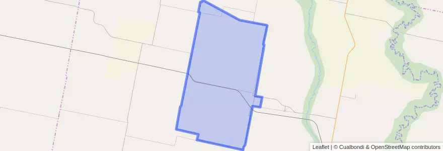 Mapa de ubicacion de Municipio de Hipatia.