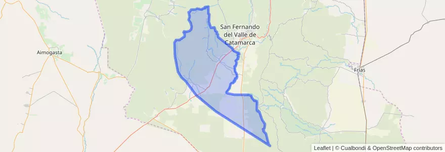 Mapa de ubicacion de Municipio de Huillapima.