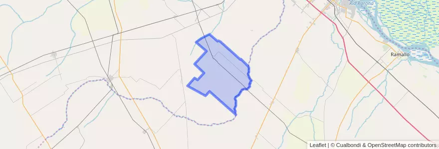 Mapa de ubicacion de Municipio de Juan Bernabé Molina.