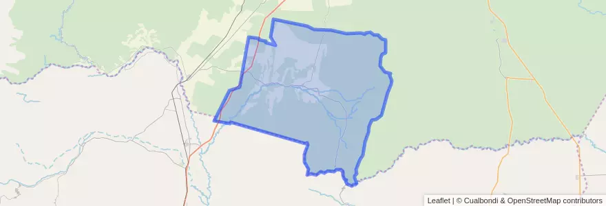 Mapa de ubicacion de Municipio de La Candelaria.