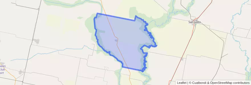 Mapa de ubicacion de Municipio de La Pelada.