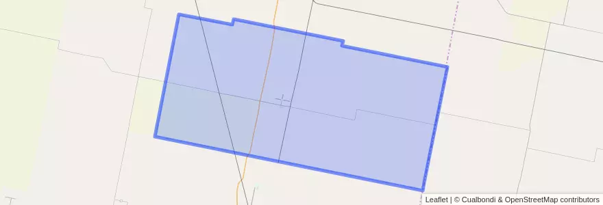 Mapa de ubicacion de Municipio de Lehmann.