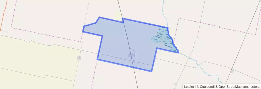 Mapa de ubicacion de Municipio de López.