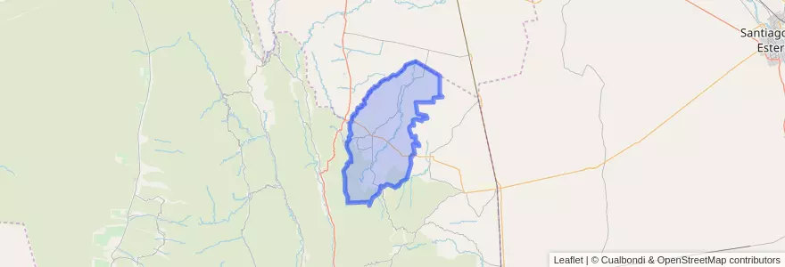 Mapa de ubicacion de Municipio de Los Altos.