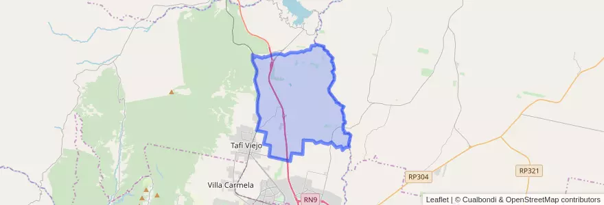 Mapa de ubicacion de Municipio de Los Nogales.