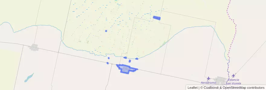 Mapa de ubicacion de Municipio de Los Surgentes.