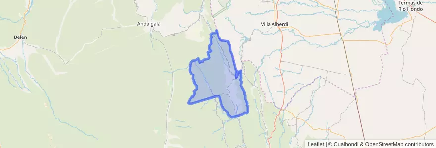 Mapa de ubicacion de Municipio de Los Varela.