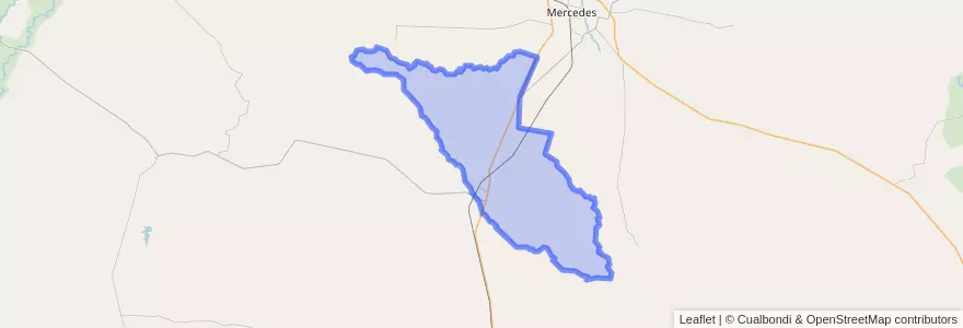 Mapa de ubicacion de Municipio de Mariano I. Loza.