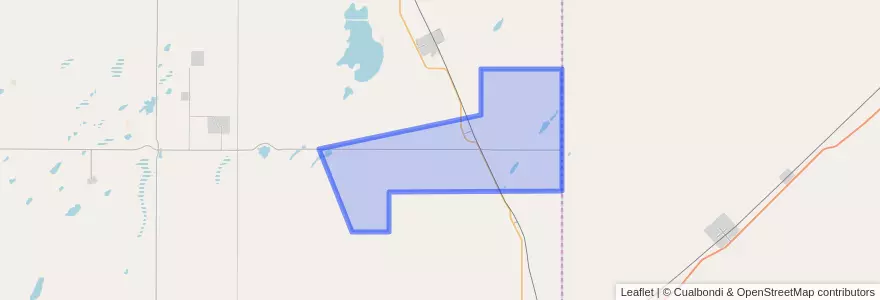 Mapa de ubicacion de Municipio de Miguel Cané.