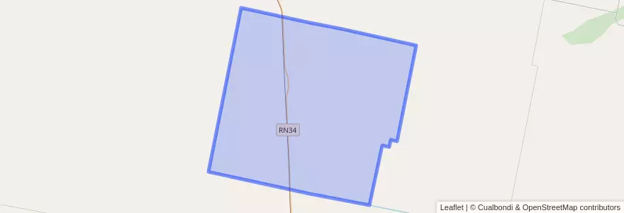 Mapa de ubicacion de Municipio de Monigotes.