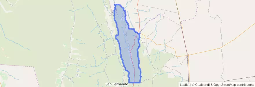 Mapa de ubicacion de Municipio de Paclín.