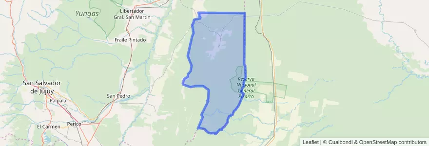 Mapa de ubicacion de Municipio de Palma Sola.