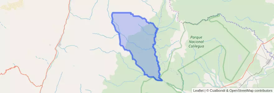 Mapa de ubicacion de Municipio de Pampichuela.