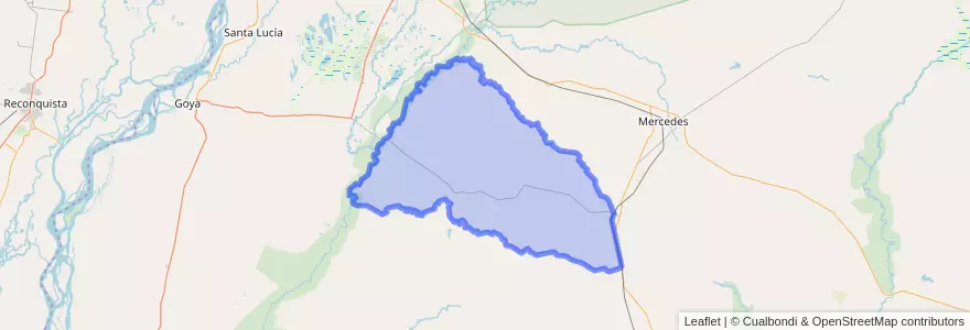 Mapa de ubicacion de Municipio de Perugorría.