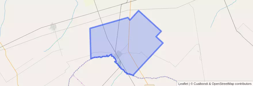 Mapa de ubicacion de Municipio de Peyrano.