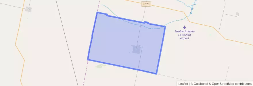 Mapa de ubicacion de Municipio de Pilar.