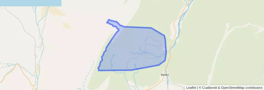 Mapa de ubicacion de Municipio de Pozo de Piedra.