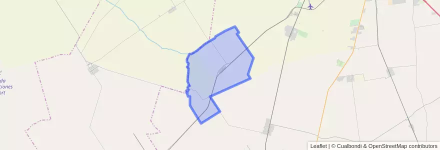 Mapa de ubicacion de Municipio de Pueblo Muñoz.