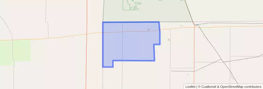 Mapa de ubicacion de Municipio de Rancul.