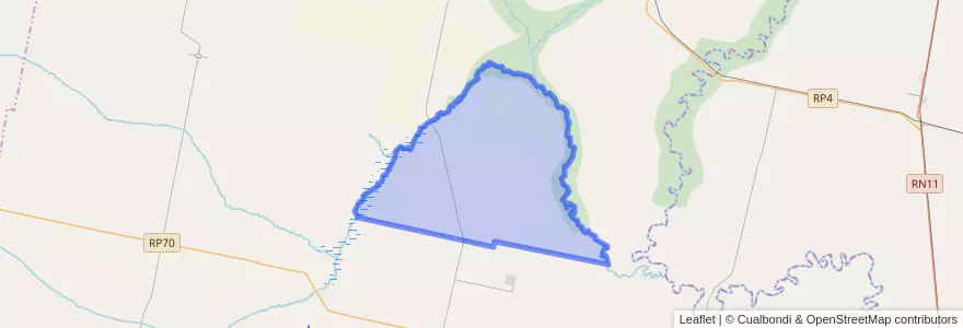 Mapa de ubicacion de Municipio de Rivadavia.